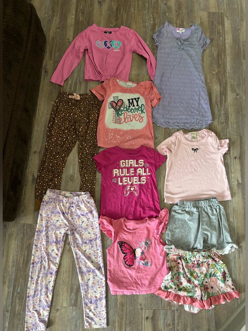 Bundle of 10 pieces  for girls size 6/7